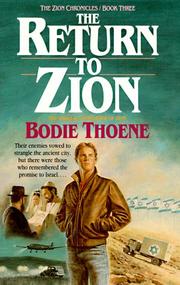 Return to Zion  Cover Image