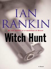 Witch hunt A novel. Cover Image