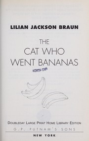 The cat who went bananas Cover Image