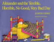 Alexander and the Terrible, Horrible, No Good, Very Bad Day  Cover Image