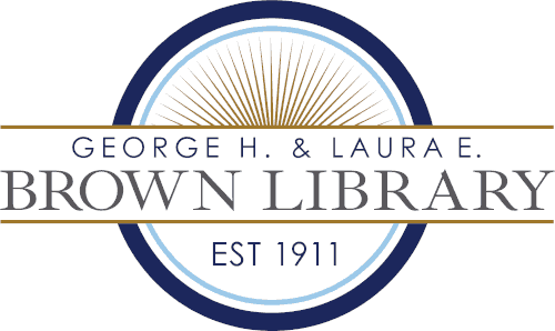 George H. and Laura E. Brown Library Logo